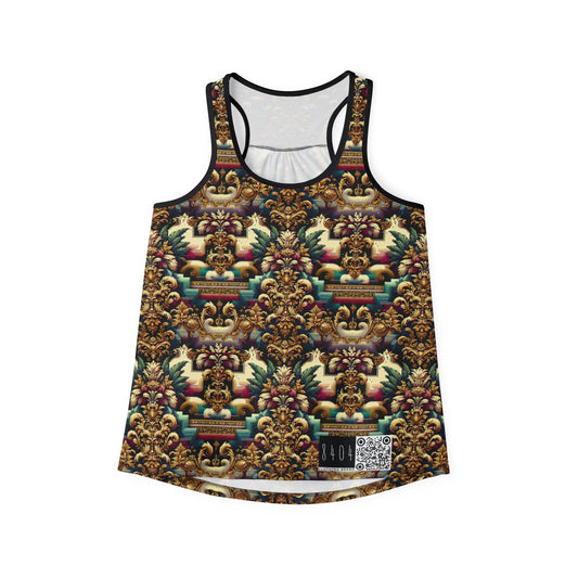 Digital Renaissance Modern Baroque Fusion Women's Tank Top - 8404 Design-60