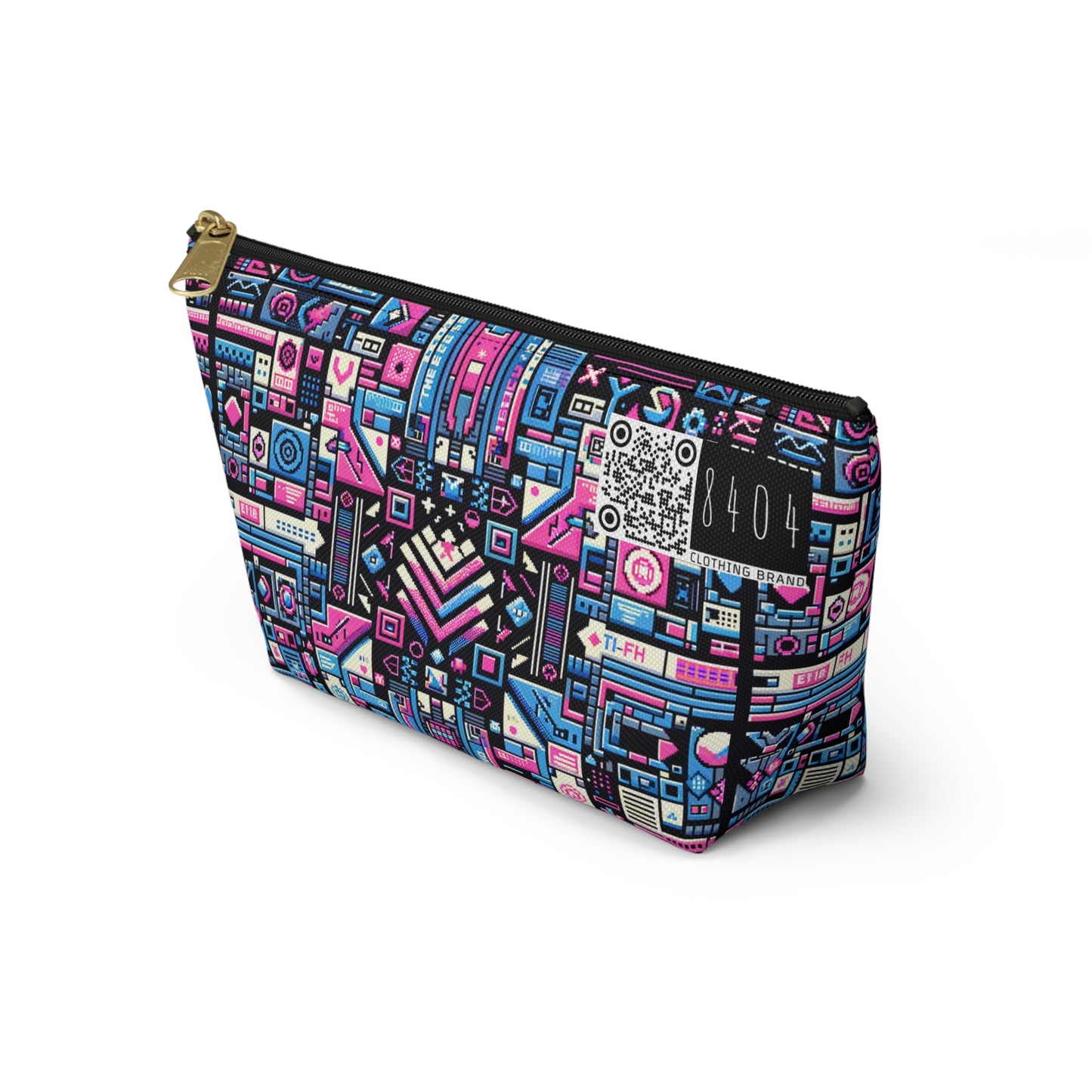 Digital Rebellion Youthful Streetwear with a Rebellious Digital Twist Accessory Pouch W T-bottom - 8404 Design-65