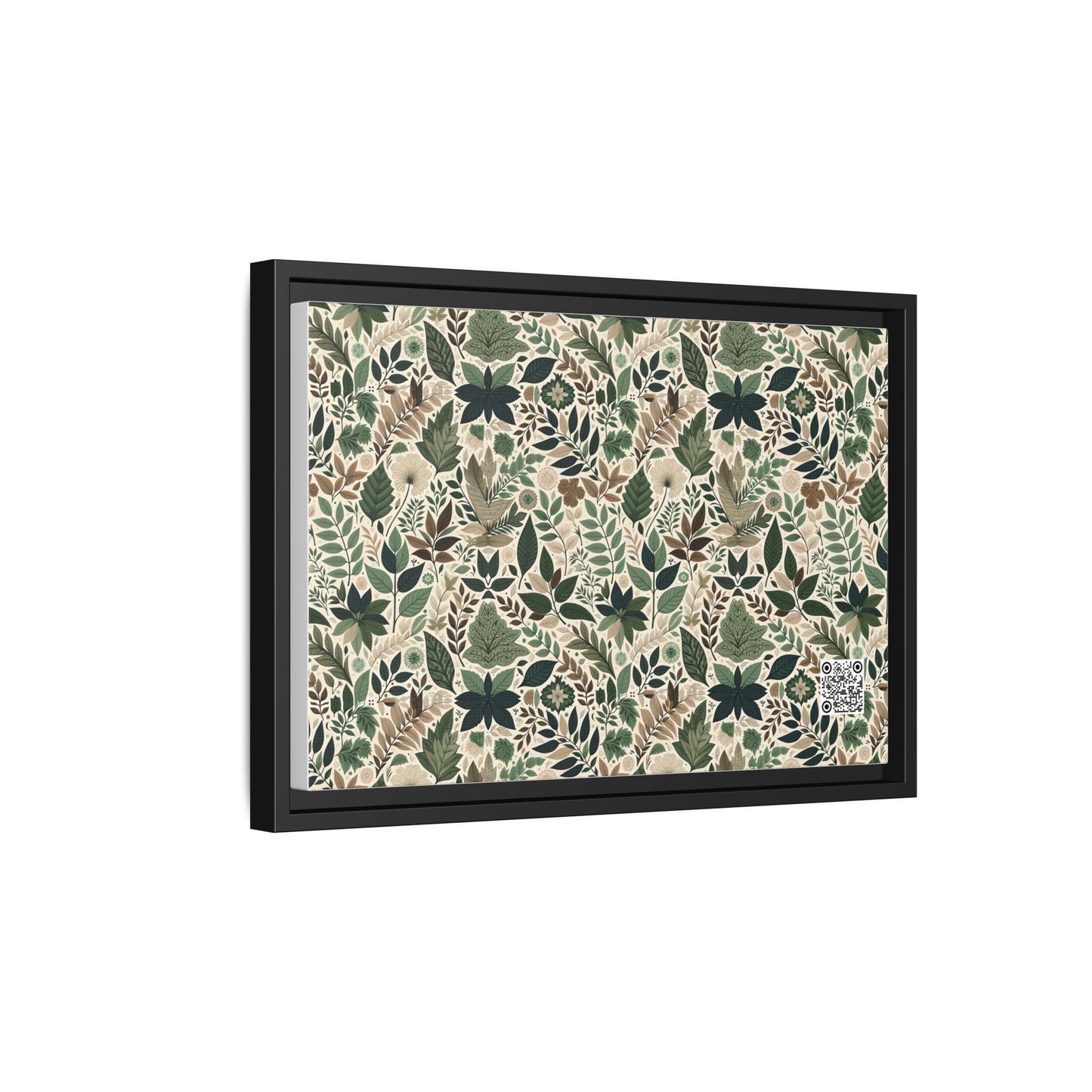 Streetwear Sustainability Environmentally Conscious Streetwear with a Natural Aesthetic Matte Canvas, Framed (multi-color) - 8404 Design-57 B