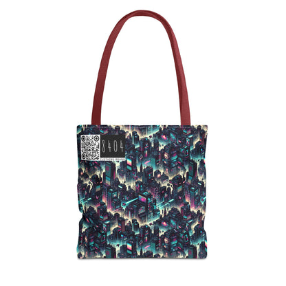 Digital Rebellion Tech-Inspired Streetwear Tote Bag - 8404 Design-51