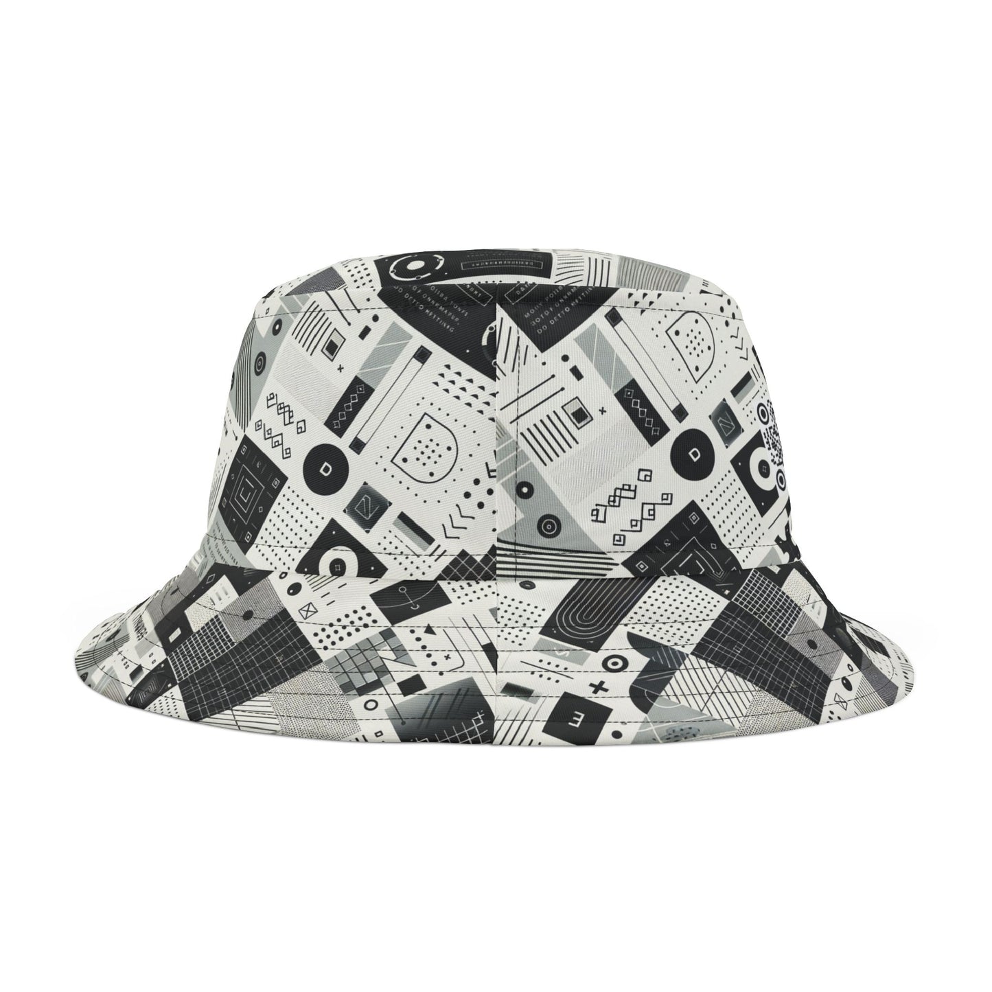Digital Minimalism Minimalist Tech Bucket Hat - 8404 Design-50