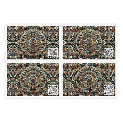 Urban Renaissance Historical Fusion With Street Edge Sticker Sheets - 8404 Design-57