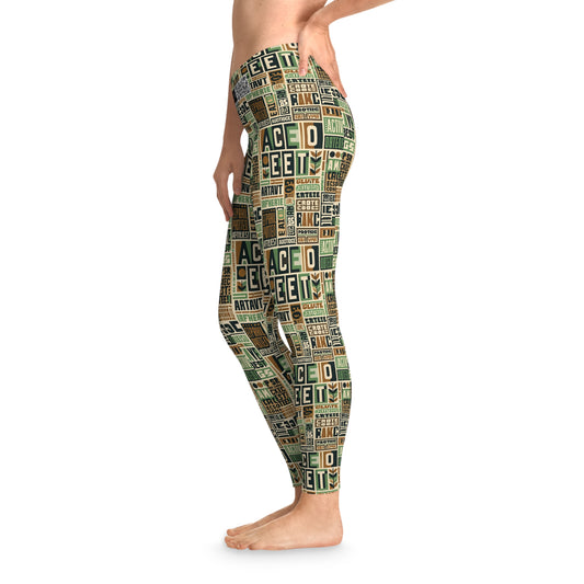 Stretch Leggings Future Tech - 8404 Design-01