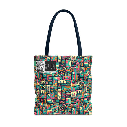 Skate Culture Revival Urban Retro Cool Tote Bag - 8404 Design-61