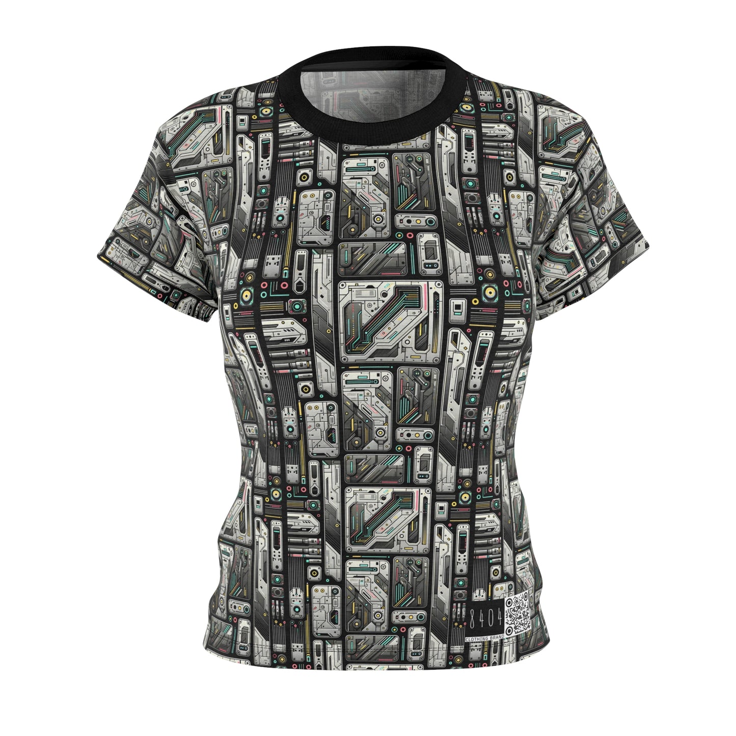 Tech Utility Gear Tech-Forward Minimalism Women's Cut & Sew Tee - 8404 Design-45