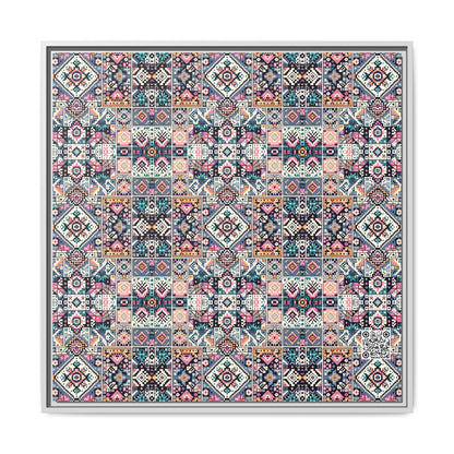Matte Canvas, Framed (multi-Color) - 8404 Design-01