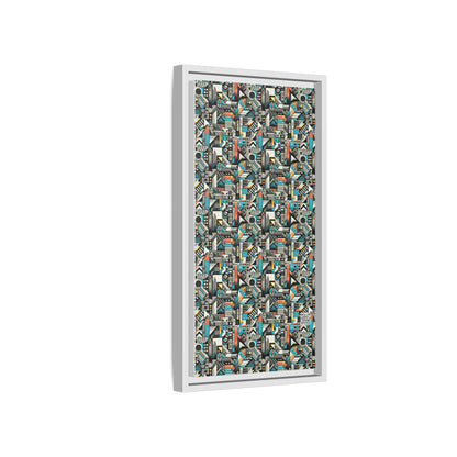 Digital Street Art Urban Street Style Matte Canvas, Framed (multi-color) - 8404 Design-81 B