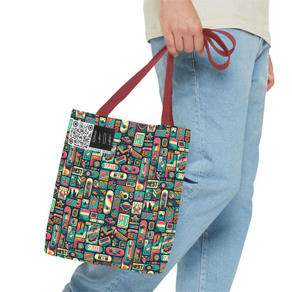 Skate Culture Revival Urban Retro Cool Tote Bag - 8404 Design-61