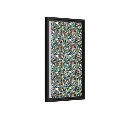 Digital Street Art Urban Street Style Matte Canvas, Framed (multi-color) - 8404 Design-81 B