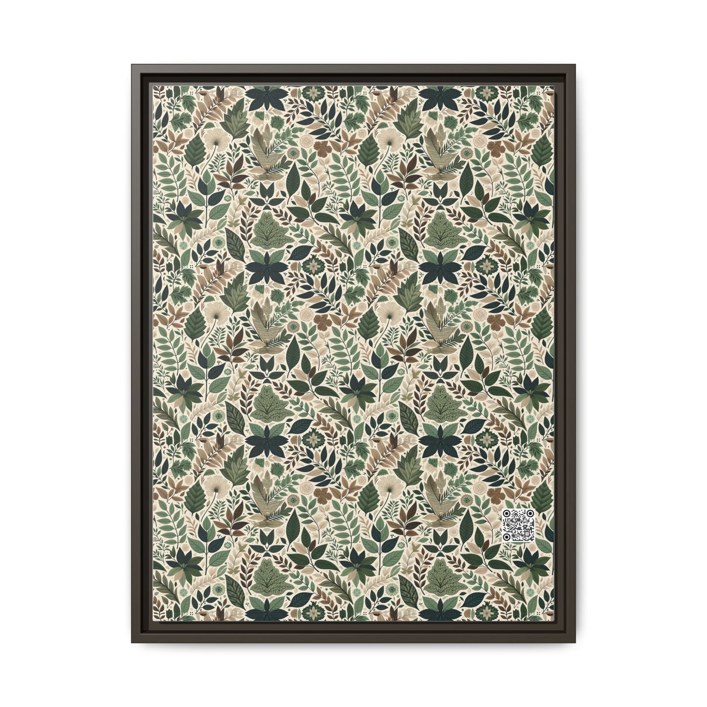 Streetwear Sustainability Environmentally Conscious Streetwear with a Natural Aesthetic Matte Canvas, Framed (multi-color) - 8404 Design-57 A