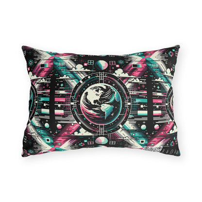 Digital Artistry Digital-native Streetwear Outdoor Pillow - 8404 Design-62