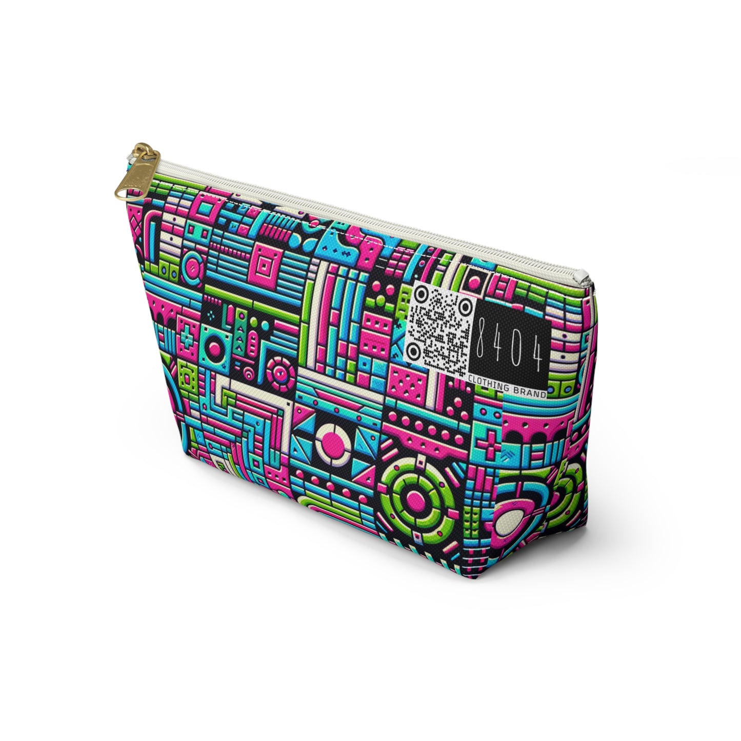 Neon Street Pop Vibrant and Eye-catching Accessory Pouch W T-bottom - 8404 Design-62