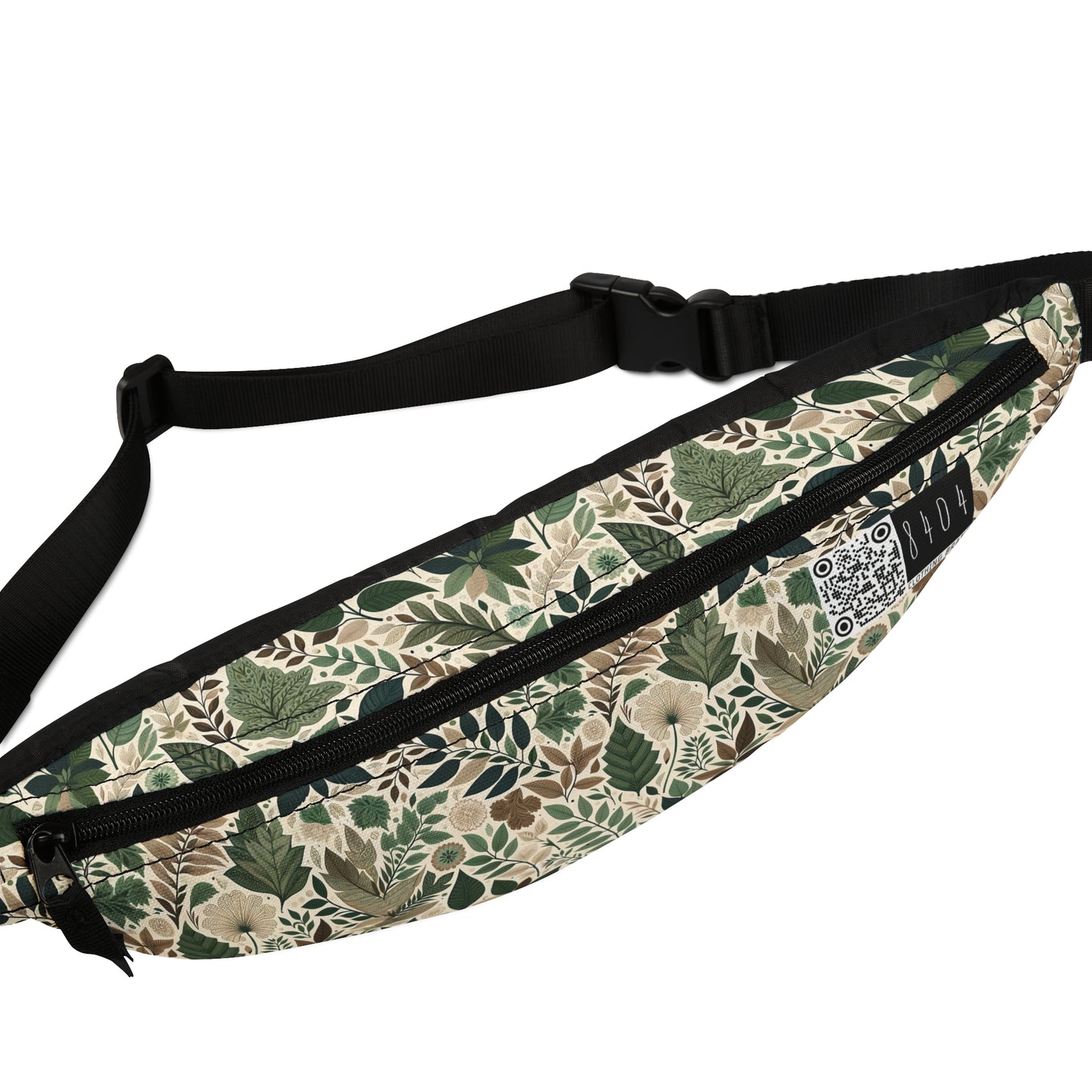 Streetwear Sustainability Environmentally Conscious Streetwear with a Natural Aesthetic Fanny Pack - 8404 Design-57