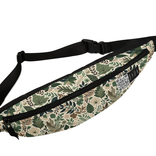 Streetwear Sustainability Environmentally Conscious Streetwear with a Natural Aesthetic Fanny Pack - 8404 Design-57