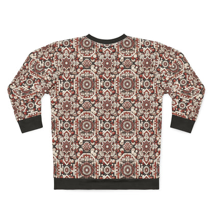 Neo Jomon Sculptural Aesthetics Artisanal Streetwear Sweatshirt - 8404 Design-55