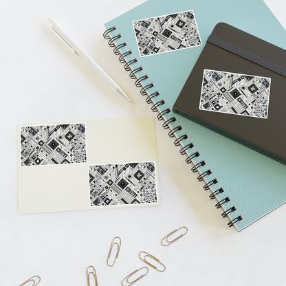 Digital Minimalism Minimalist Tech Sticker Sheets - 8404 Design-40