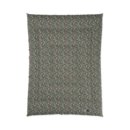 Skate Culture Revival Urban Retro Cool Comforter - 8404 Design-61