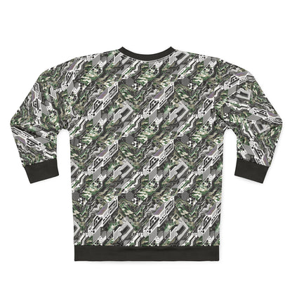 Tech Camo Fusion Tech-Forward Streetwear With a Futuristic Edge Sweatshirt - 8404 Design-46