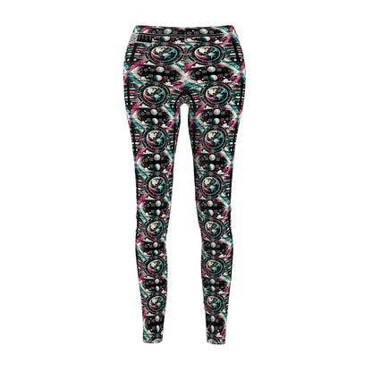 Digital Artistry Digital-native Streetwear Women's Cut & Sew Casual Leggings - 8404 Design-62