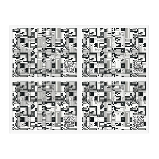 Digital Minimalism Minimalist Tech Sticker Sheets - 8404 Design-43