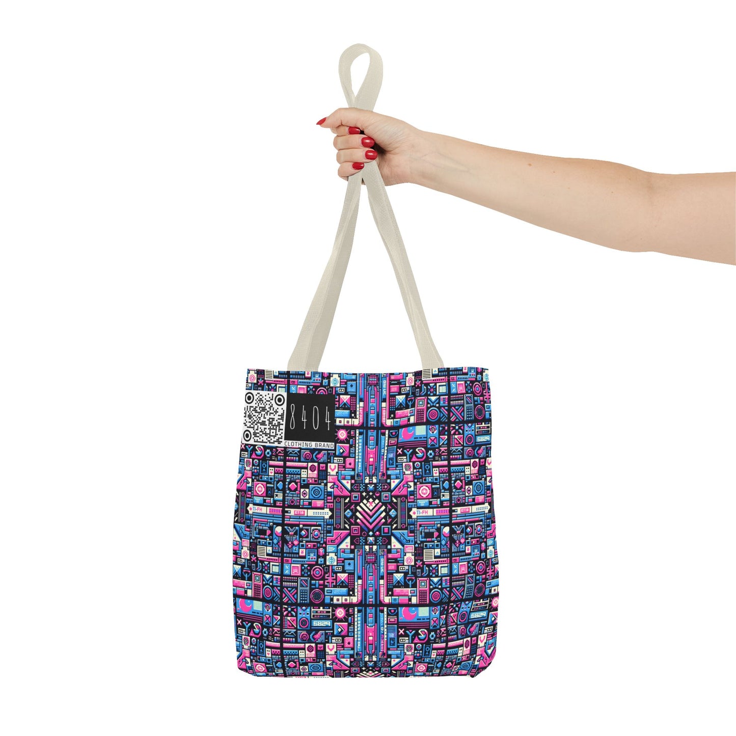 Digital Rebellion Youthful Streetwear with a Rebellious Digital Twist Tote Bag - 8404 Design-65