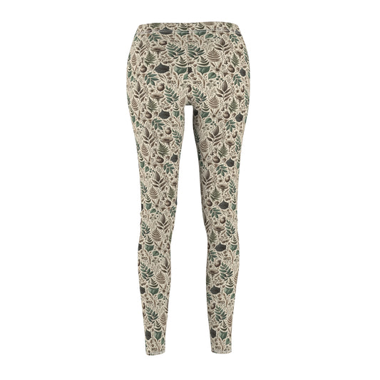 Sustainable Streetwear Modern Eco-Conscious Women's Cut & Sew Casual Leggings - 8404 Design-57