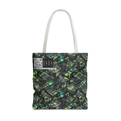 Tech-Infused Graphics Tech-Forward Streetwear Tote Bag - 8404 Design-47