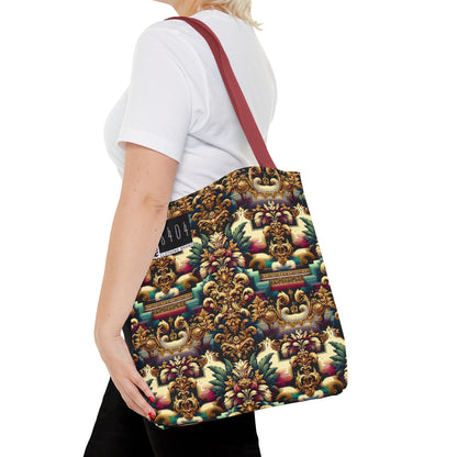 Digital Renaissance Modern Baroque Fusion Tote Bag - 8404 Design-60