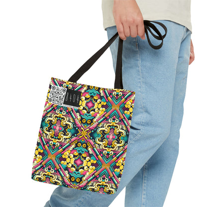 Neon Pop Art Revival Pop Culture Retro Tote Bag - 8404 Design-59