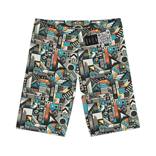Digital Street Art Urban Street Style Women's Bike Shorts - 8404 Design-81