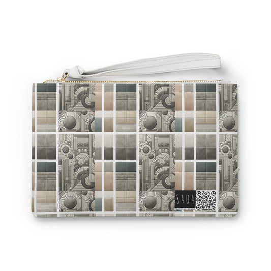 Tech Utility Chic Tech-Forward Minimalist Clutch Bag - 8404 Design-59