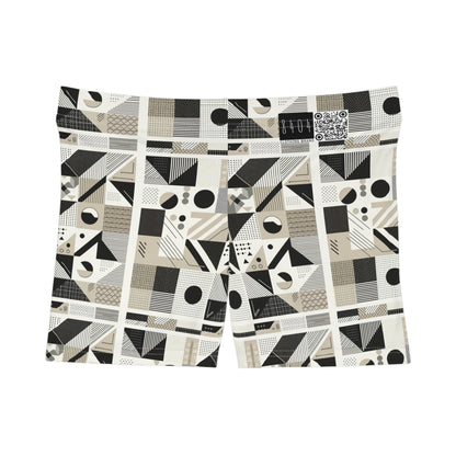 Elevated Athleisure Modern Sophistication With Sporty Elements Women's Shorts - 8404 Design-76