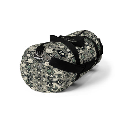 Cyber Garden Party Tech Garden Extravaganza Duffel Bag - 8404 Design-54