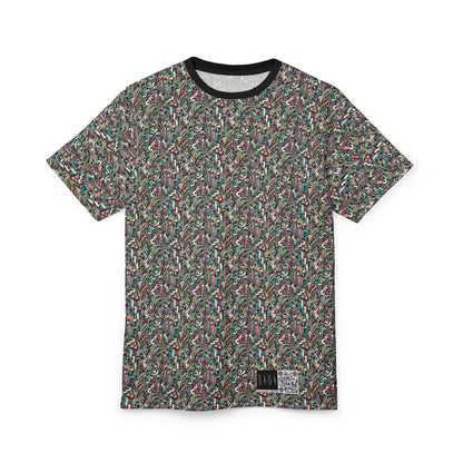 Digital Street Art Urban Street Style Unisex Cut & Sew Tee - 8404 Design-74