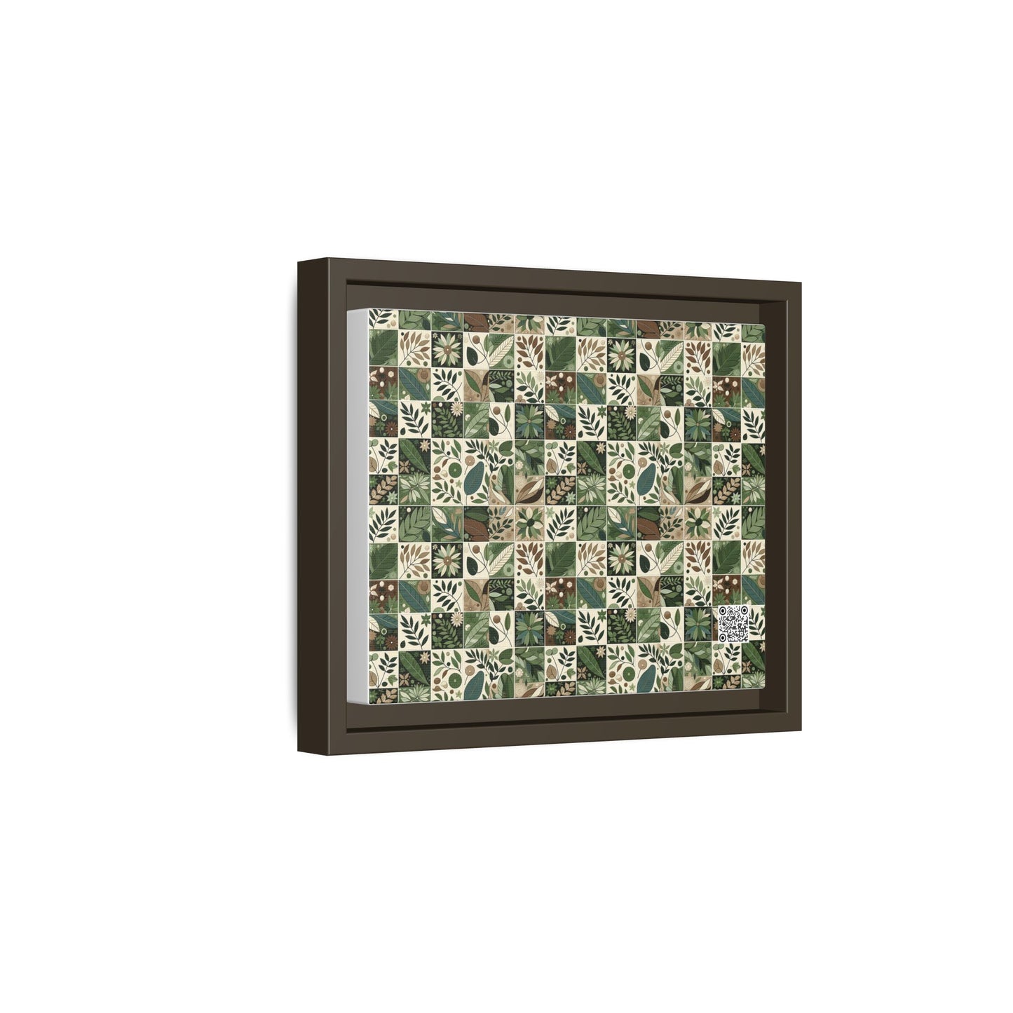 Streetwear Sustainability Environmentally Conscious Streetwear with a Natural Aesthetic Matte Canvas, Framed (multi-color) - 8404 Design-57 B