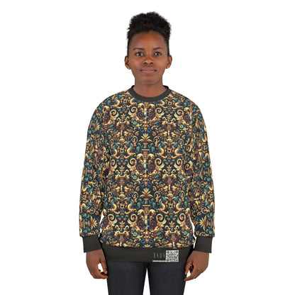 Digital Renaissance Modern Baroque Fusion Sweatshirt - 8404 Design-57