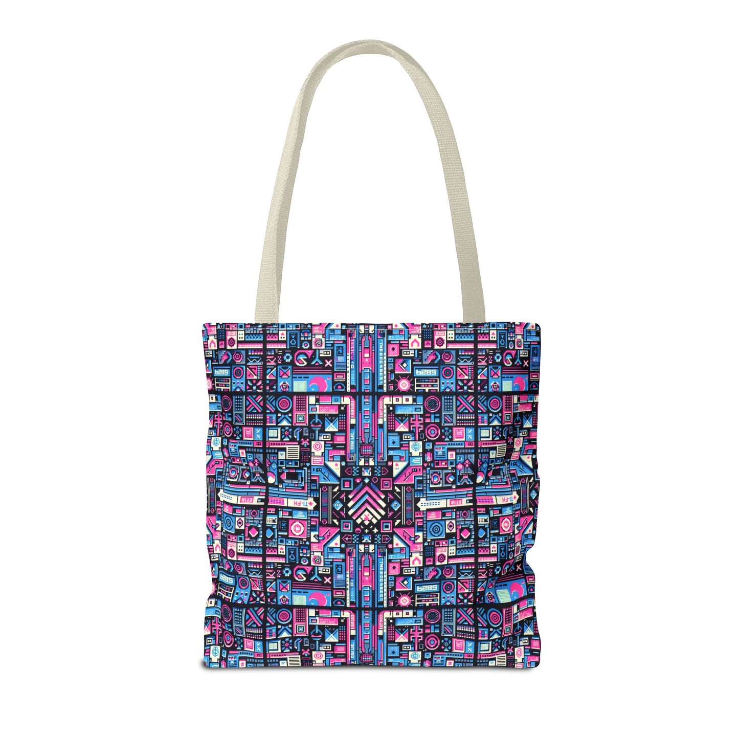 Digital Rebellion Youthful Streetwear with a Rebellious Digital Twist Tote Bag - 8404 Design-65