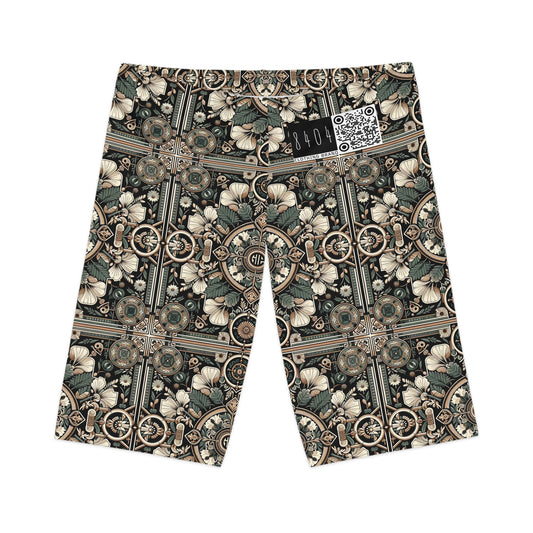 Cyber Garden Party Tech Garden Extravaganza Women's Bike Shorts - 8404 Design-66