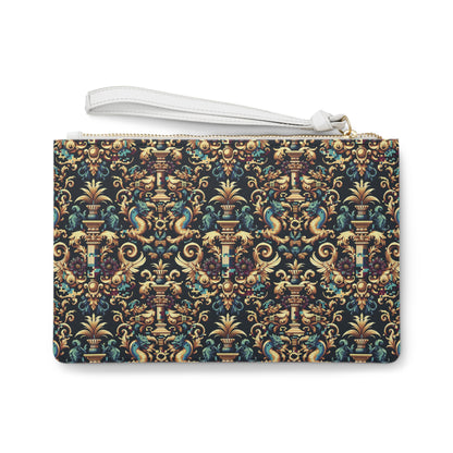 Digital Renaissance Modern Baroque Fusion Clutch Bag - 8404 Design-57