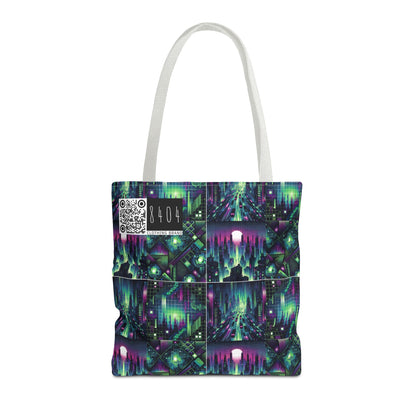 Tech Noir Aesthetics Tech-Forward Urban Dystopia Tote Bag - 8404 Design-54