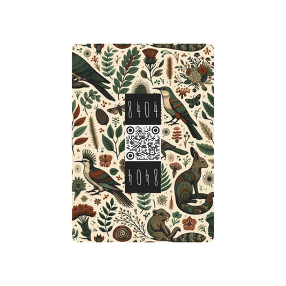 Urban Jungle Nature Meets Streetwear Poker Playing Cards - 8404 Design-64 B