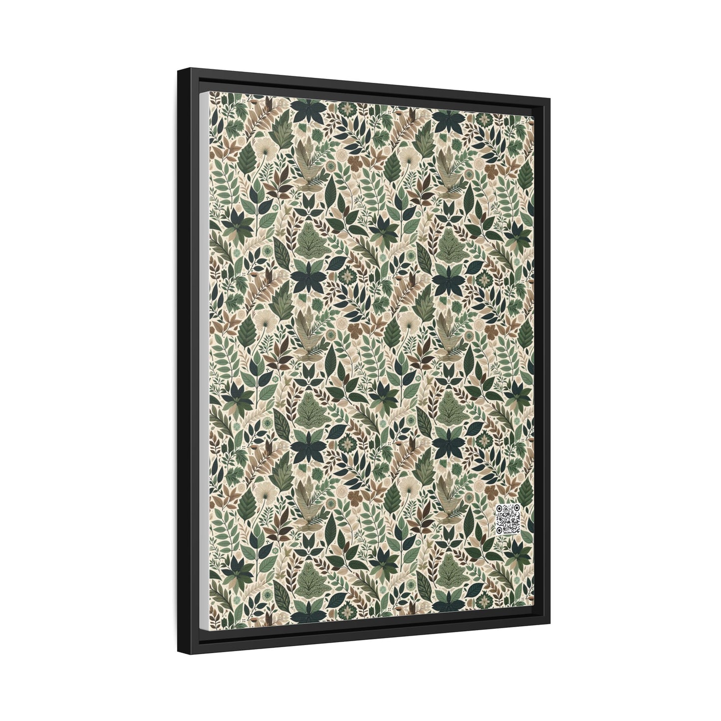 Streetwear Sustainability Environmentally Conscious Streetwear with a Natural Aesthetic Matte Canvas, Framed (multi-color) - 8404 Design-57 A