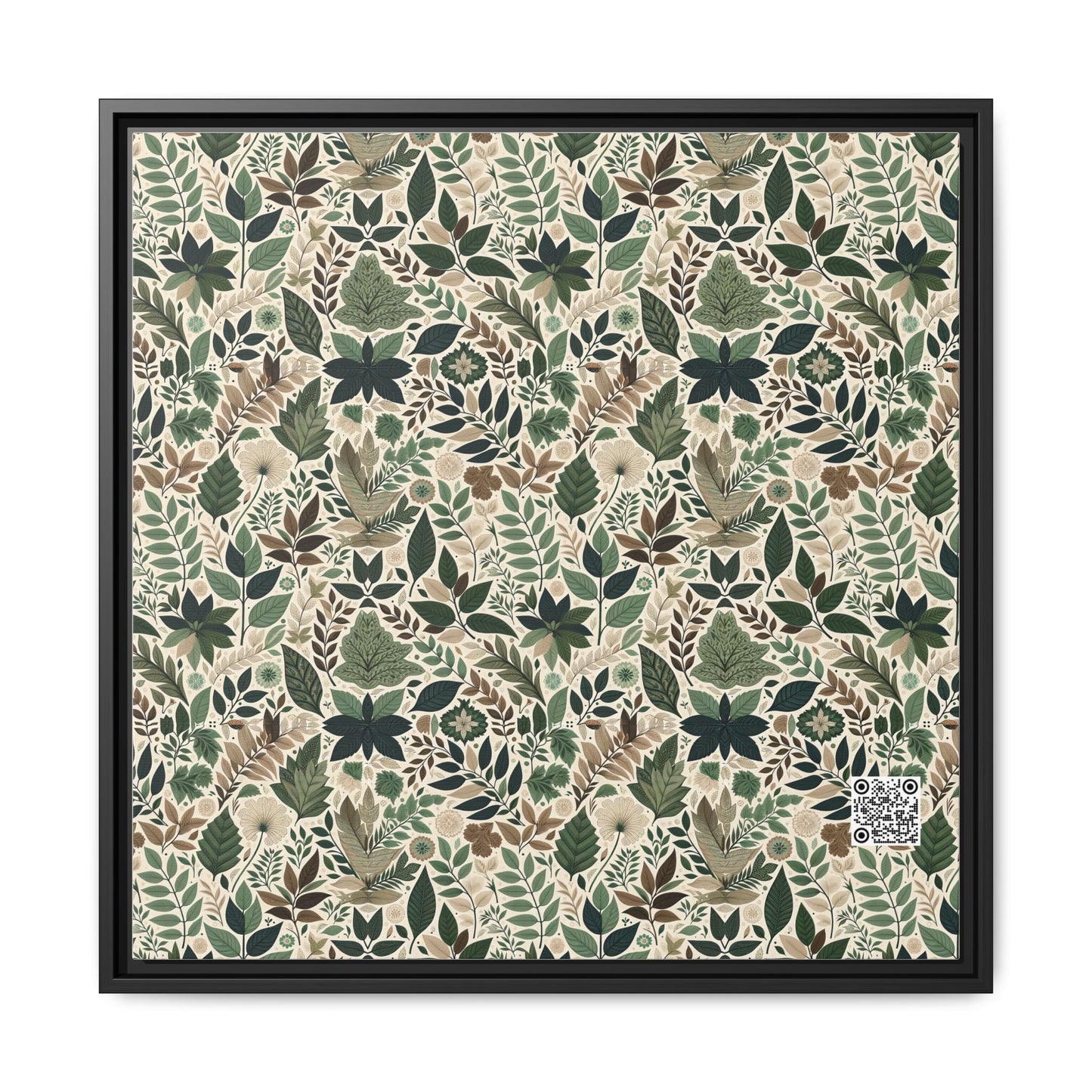 Streetwear Sustainability Environmentally Conscious Streetwear with a Natural Aesthetic Matte Canvas, Framed (multi-color) - 8404 Design-57 A