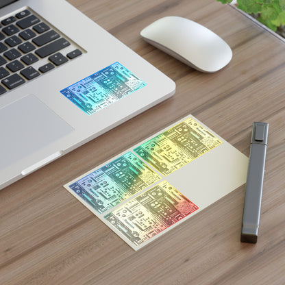 Tech Utility Gear Tech-Forward Minimalism Sticker Sheets - 8404 Design-49