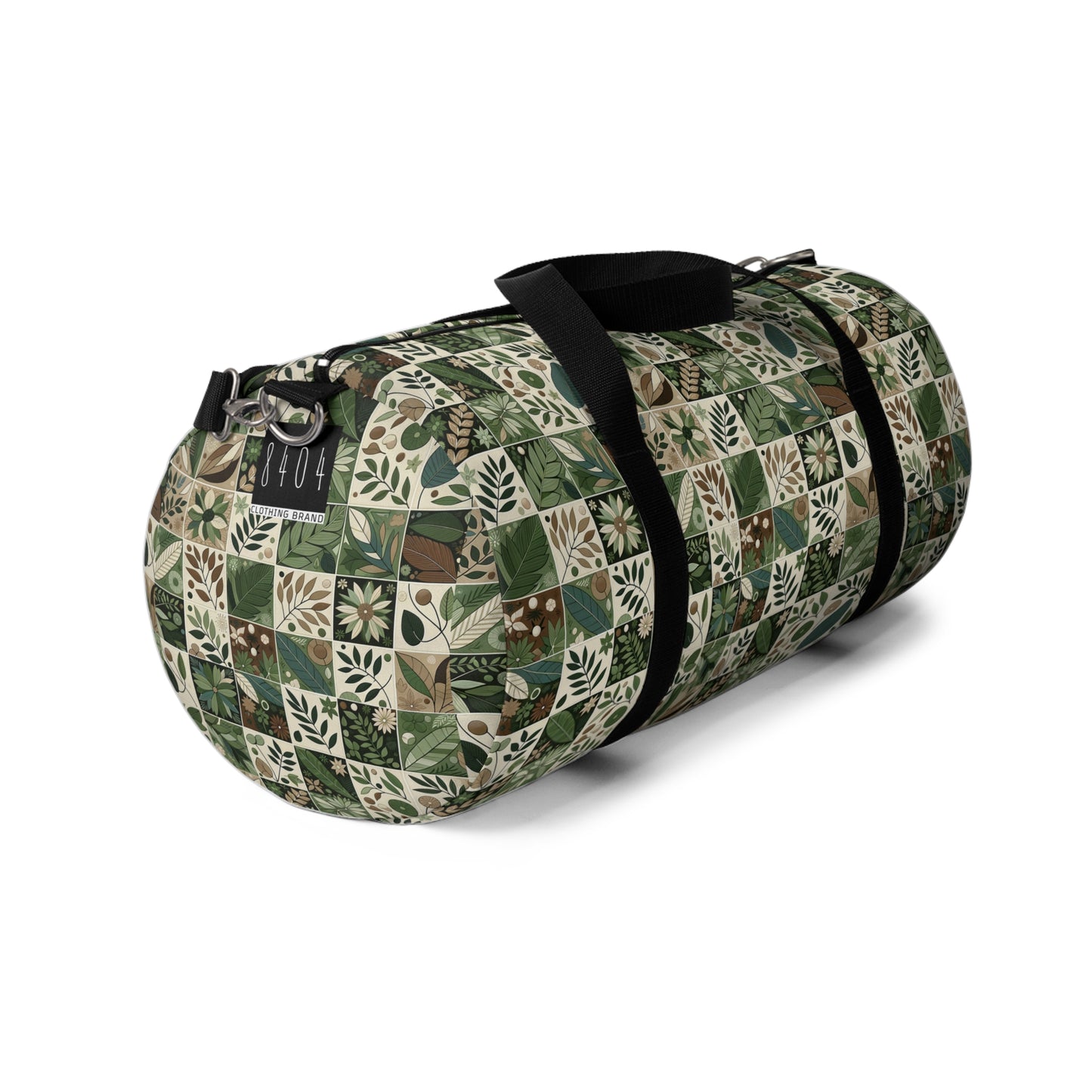 Streetwear Sustainability Environmentally Conscious Streetwear with a Natural Aesthetic Duffel Bag - 8404 Design-57