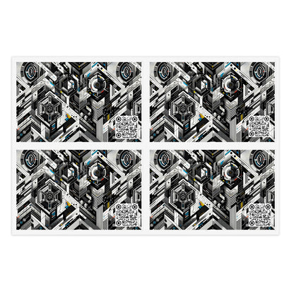 Tech Athletic Fusion Tech-Forward Athletic Sticker Sheets - 8404 Design-63