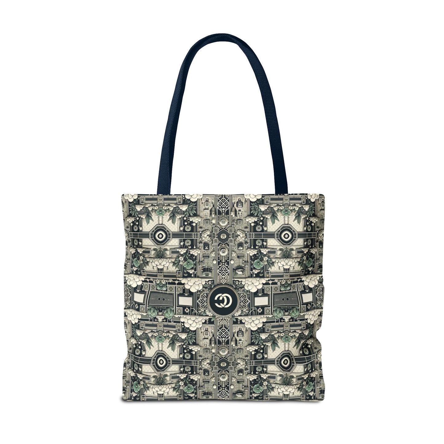 Cyber Garden Party Tech Garden Extravaganza Tote Bag - 8404 Design-54