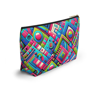 Neon Street Pop Vibrant and Eye-catching Accessory Pouch W T-bottom - 8404 Design-63