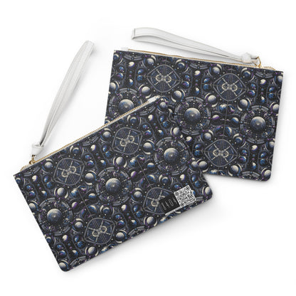 Tech Astronaut Tech-Forward Streetwear Meets Space Exploration Clutch Bag - 8404 Design-46