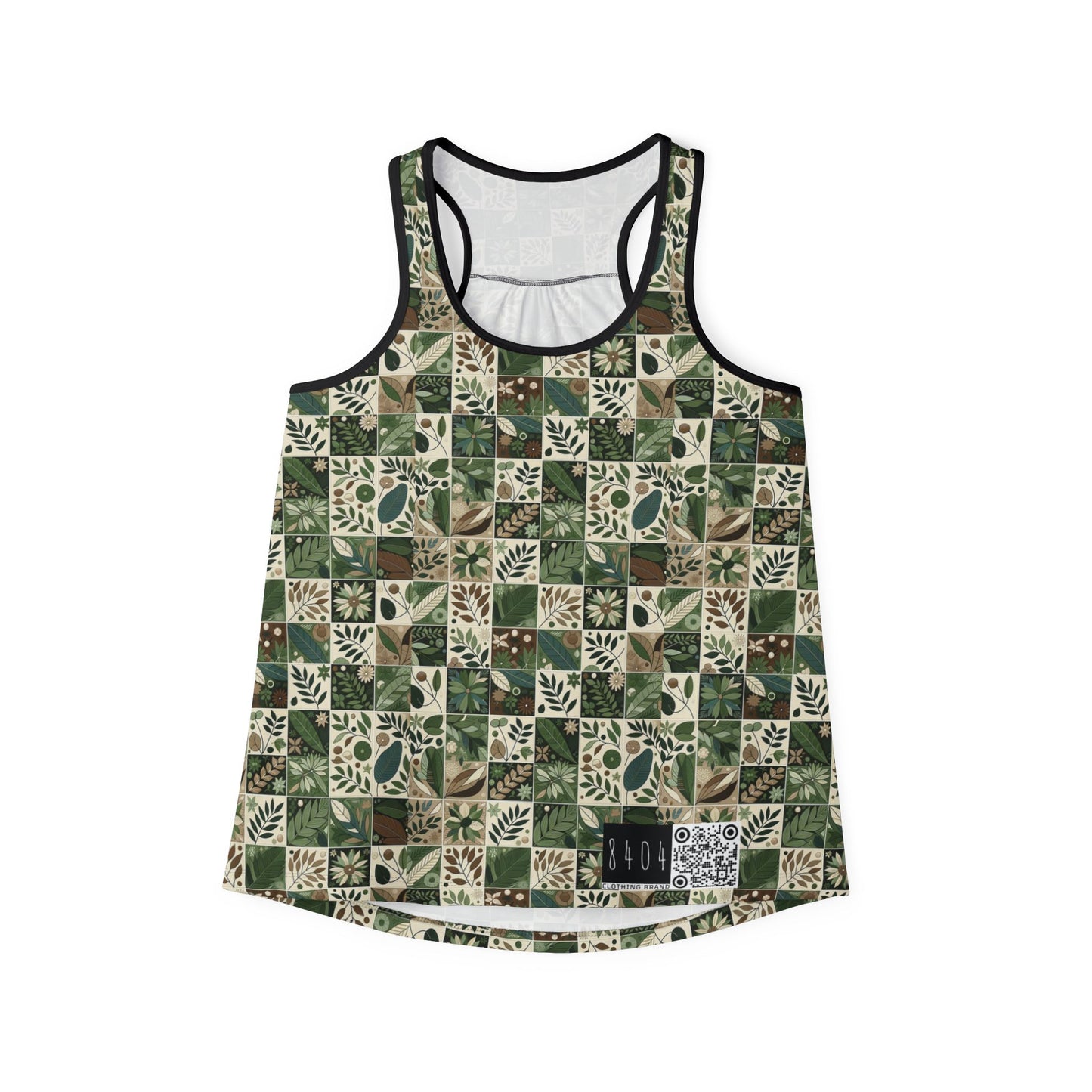 Streetwear Sustainability Environmentally Conscious Streetwear with a Natural Aesthetic Women's Tank Top - 8404 Design-57